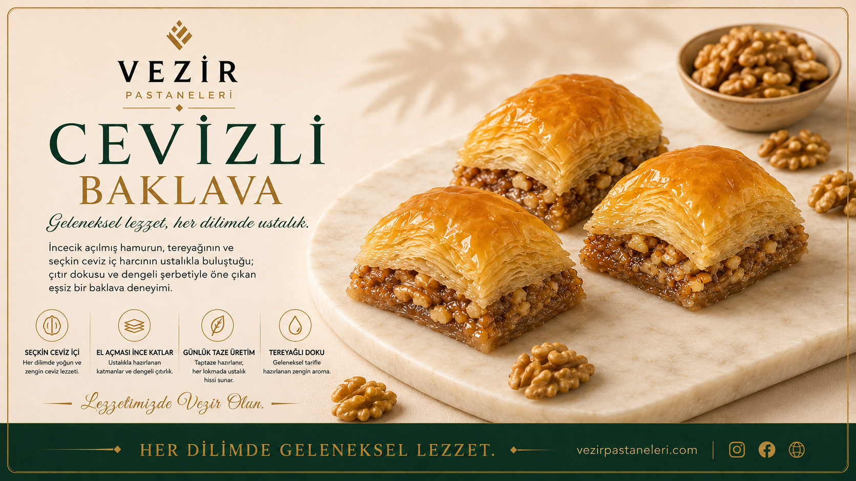 Cevizli Baklava